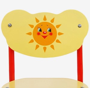 Детский растущий стул Солнышко (Кузя-СОЛ(1-3)ЖКр) в Элисте - предосмотр 1