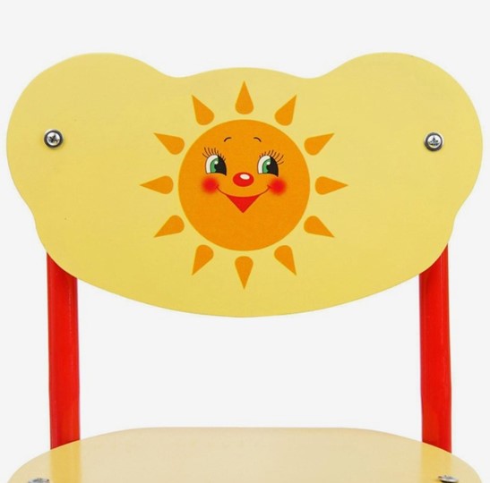 Детский растущий стул Солнышко (Кузя-СОЛ(1-3)ЖКр) в Элисте - изображение 1