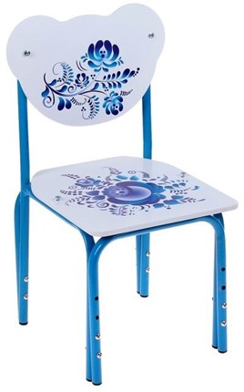 Детский стул Гжельма (Кузя-БР(1-3)БЖ) в Элисте - изображение