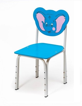 Детский растущий стул Слоненок (Кузя-СЛ(1-3)ССр) в Элисте - изображение