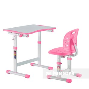 Растущий стол и стул Omino Pink в Элисте