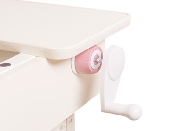 Детский стол-трансформер Mealux Oxford Max, Белый/Розовый в Элисте - предосмотр 4