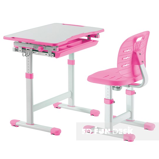 Растущий стол и стул Piccolino III Pink в Элисте - изображение 1