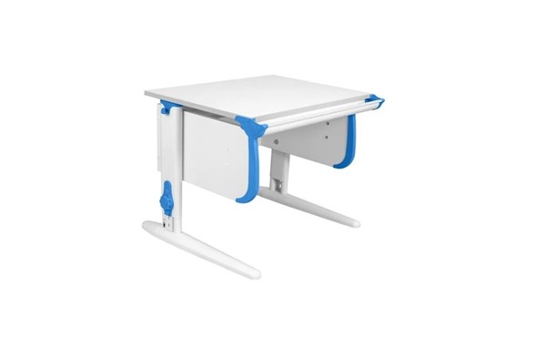 Детский стол-трансформер 1/75 (СУТ.24) белый/белый/Синий в Элисте - изображение