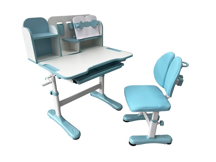Растущая парта + стул Vivo Blue FUNDESK в Элисте - изображение 4