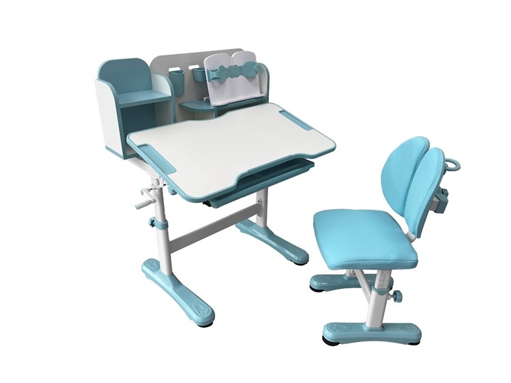 Растущая парта + стул Vivo Blue FUNDESK в Элисте - изображение 5