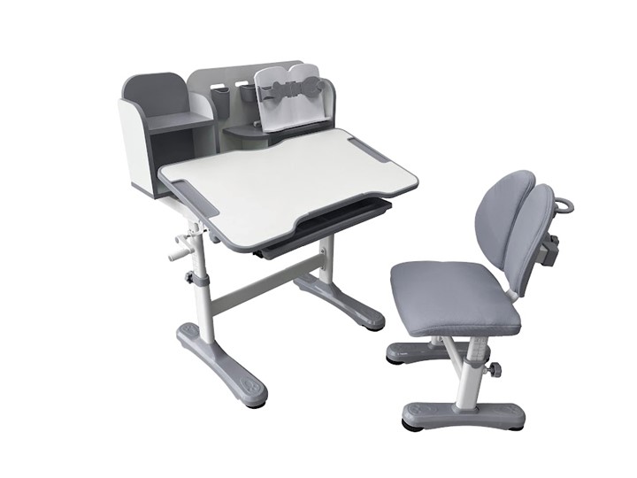 Растущая парта + стул Vivo Grey FUNDESK в Элисте - изображение 5