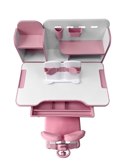 Растущая парта и стул Vivo Pink FUNDESK в Элисте - изображение 6