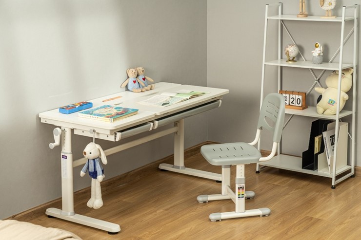 Детский стол-трансформер Iris Grey Cubby в Элисте - изображение 5