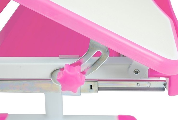 Парта растущая SET HOLTO-26 с надстройкой (розовый) в Элисте - изображение 9