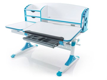 Детский стол-трансформер Mealux Aivengo-L, EVO-720 WB, синяя в Элисте