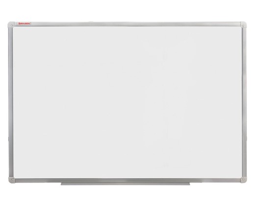 Магнитно-маркерная доска BRAUBERG 100х150 см, алюминиевая рамка в Элисте - изображение