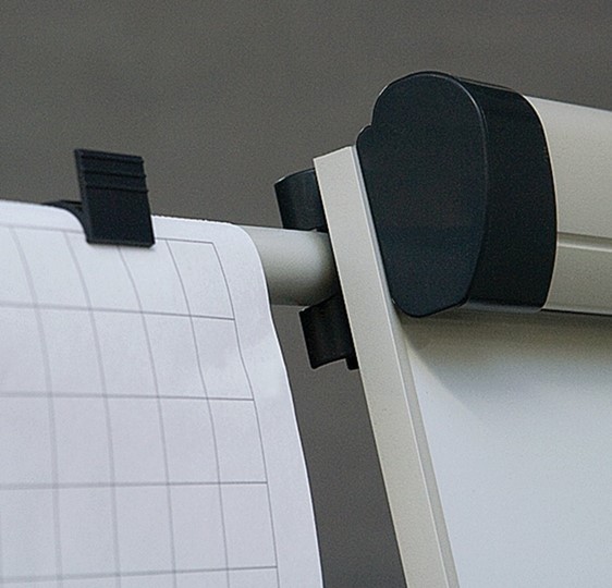 Доска-флипчарт магнитно-маркерная 2х3, TF02/2011, 70x100 см, передвижная, держатели для бумаги в Элисте - изображение 4