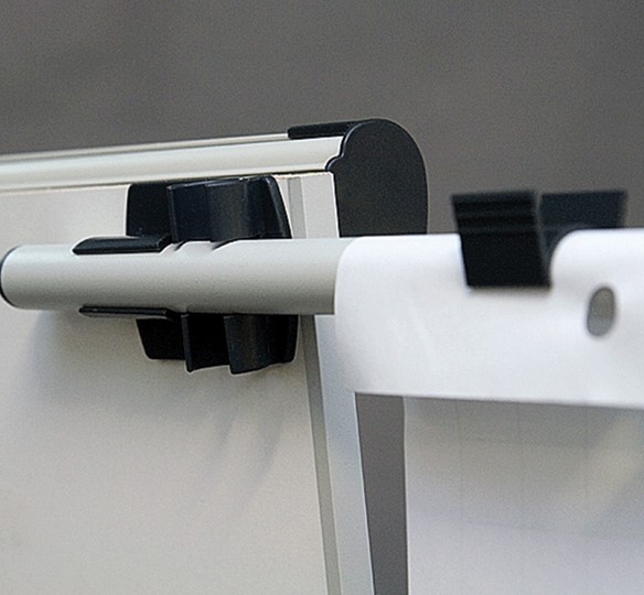 Доска-флипчарт магнитно-маркерная 2х3, TF02/2011, 70x100 см, передвижная, держатели для бумаги в Элисте - изображение 5