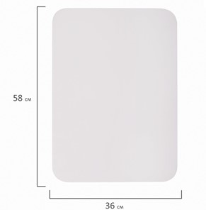 Магнитная доска для рисования BRAUBERG, 58х36 см с маркером, магнитом и салфеткой в Элисте - предосмотр 8
