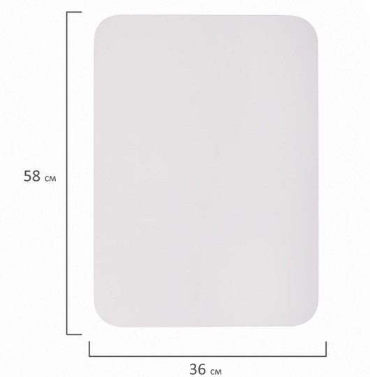 Магнитная доска для рисования BRAUBERG, 58х36 см с маркером, магнитом и салфеткой в Элисте - изображение 8