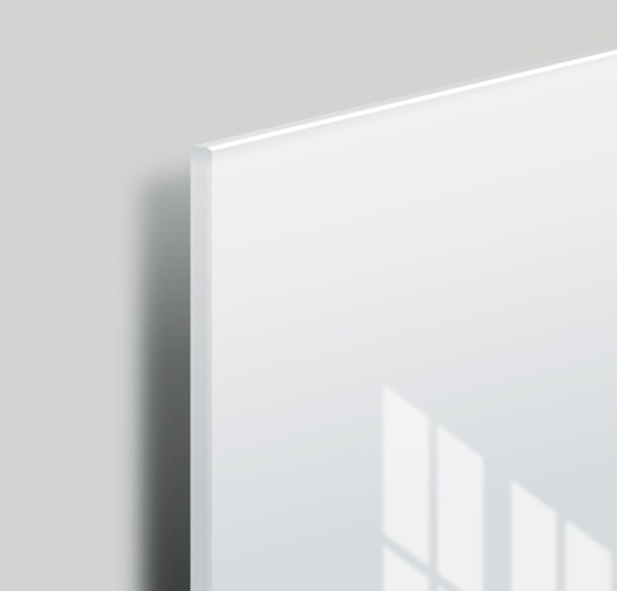 Доска магнитно-маркерная стеклянная BRAUBERG 40х60 см, белая в Элисте - изображение 4