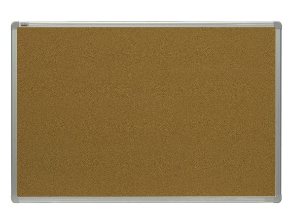 Доска пробковая 2х3 OFFICE, TСA129, 90х120 см, алюминиевая рамка в Элисте - изображение