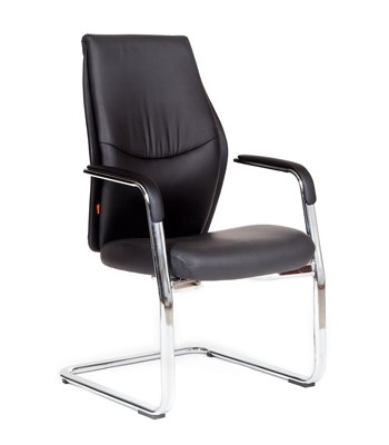 Кресло CHAIRMAN Vista V Экокожа премиум черная в Элисте - изображение